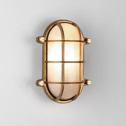   ASTRO LIGHTING 1376006 THURSO Klasszikus Kültéri Fali Lámpa Sárgaréz E27 IP44