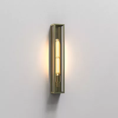 ASTRO LIGHTING 1402006 HARVARD Klasszikus Kültéri Fali Lámpa Sárgaréz IP44