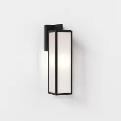   ASTRO LIGHTING 1402011 HARVARD Klasszikus Kültéri Fali Lámpa Fekete E27 IP44