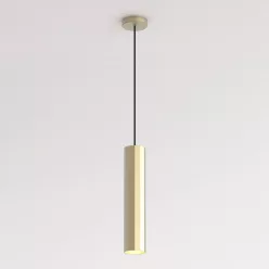   ASTRO LIGHTING 1442012 HASHIRA Hengeres Függesztett Lámpa Matt Arany GU10 IP20