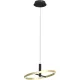 AVIANO LIGHTING 6016-104L BREST Modern Led Függesztett Lámpa Fekete, Arany LED IP20