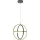 AVIANO LIGHTING 6048-0110 LORIA Modern Led Függesztett Lámpa Matt Fekete, Arany LED IP20