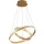 AVIANO LIGHTING 6201-0215 VIVISE Modern Led Függesztett Lámpa Matt Arany LED IP20