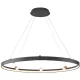 AVIANO LIGHTING 6206-0710 PIGNANO Modern Led Függesztett Lámpa Matt Fekete, Matt Arany LED IP20