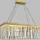 AVIANO LIGHTING 6208-0115 LAURET Kristály Függesztett Lámpa Matt Arany LED IP20