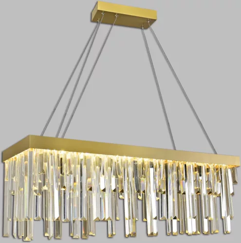 AVIANO LIGHTING 6208-0115 LAURET Kristály Függesztett Lámpa Matt Arany LED IP20