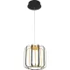 AVIANO LIGHTING 6210-0110 XARA Modern Led Függesztett Lámpa Fekete, Arany LED IP20
