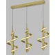 AVIANO LIGHTING 7209-0315 CLARET Modern Led Függesztett Lámpa Matt Arany LED IP20