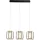 AVIANO LIGHTING 7210-0310 XARA Többágú Függesztett Lámpa Fekete, Arany LED IP20