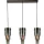 AVIANO LIGHTING 7211-0310 GRANS Többágú Függesztett Lámpa Fekete E27 IP20