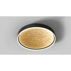   AVIANO LIGHTING 9002-104L BORDEAUX Kerek Mennyezeti Lámpa Fekete, Arany LED IP20