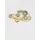 AVIANO LIGHTING 9015-804 METZ Glamour Mennyezeti Lámpa Borostyán, Füstös, Arany G9 IP20
