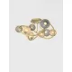 AVIANO LIGHTING 9015-804 METZ Glamour Mennyezeti Lámpa Borostyán, Füstös, Arany G9 IP20