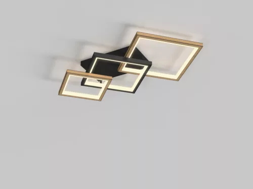 AVIANO LIGHTING 9022-306M MATERA Modern LED Mennyezeti Lámpa Matt Fekete, Faipari LED IP20
