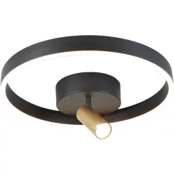   AVIANO LIGHTING 9206-0110 PIGNANO Modern LED Mennyezeti Lámpa Matt Fekete, Matt Arany LED IP20