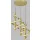 AVIANO LIGHTING 9209-0315 CLARET Modern Led Függesztett Lámpa Matt Arany LED IP20