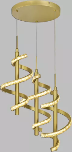 AVIANO LIGHTING 9209-0315 CLARET Modern Led Függesztett Lámpa Matt Arany LED IP20