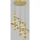 AVIANO LIGHTING 9209-0315 CLARET Modern Led Függesztett Lámpa Matt Arany LED IP20