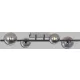 AVIANO LIGHTING 9214-0410 SEVILLA Mennyezeti Csillár Fekete G9 IP20