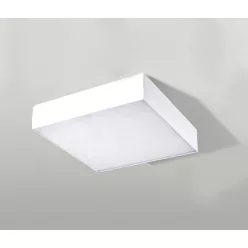   AZZARDO 2273 MONZA Négyzetes Mennyezeti Lámpa Fehér LED IP20