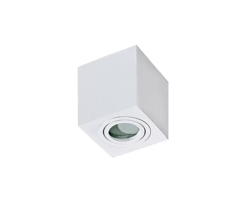 AZZARDO 2822 BRANT SQUARE Kocka Mennyezeti Lámpa Fehér GU10 IP44