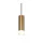 AZZARDO 3458 ZIKO Hengeres Függesztett Lámpa Bronz G9 IP20