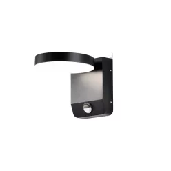   AZARDO 5702 IVER Fali Lámpa Mozgásérzékelővel Szürke LED IP54
