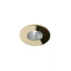   AZZARDO 5988 CLEAN R Kültéri Mennyezetbe Építhető Lámpa Arany LED IP44