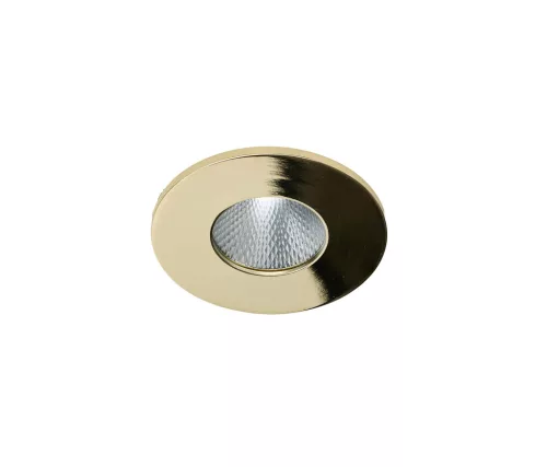 AZZARDO 5988 CLEAN R Kültéri Mennyezetbe Építhető Lámpa Arany LED IP44