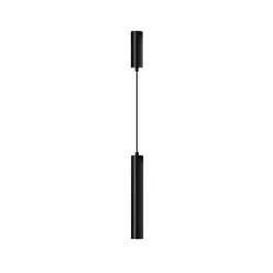   AZZARDO 6064 DAMI Hengeres Függesztett Lámpa Fekete LED IP20