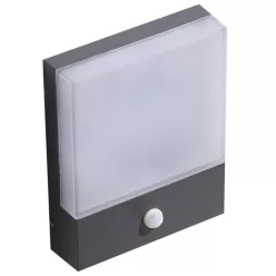   AZZARDO 4360 CIVITA Fali Lámpa Mozgásérzékelővel LED IP54