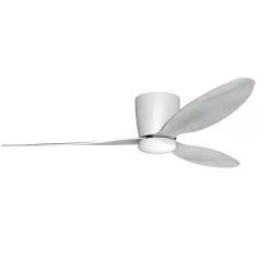 ventilátoros lámpa fehér színű vázzal és fém testtel beltéri használatra azzardo-4447 - moretti.hu