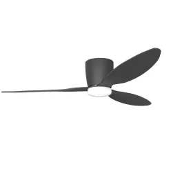 ventilátoros lámpa fekete színű vázzal és fém testtel beltéri használatra azzardo-4448 - moretti.hu