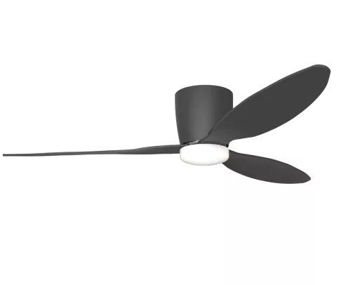 ventilátoros lámpa fekete színű vázzal és fém testtel beltéri használatra azzardo-4448 - moretti.hu