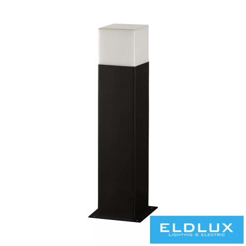 UNIVERSO Kültéri kerti lámpa 1xE27 max.60w IP44 fekete 78x78x440mm 5év