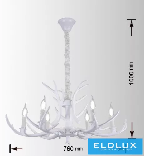 ELDLUX B48-B Vintage Csillár IP20