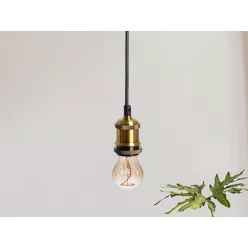 Foglalat E27 / 1m / antik arany - BH652B