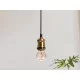 Foglalat E27 / 1m / antik arany - BH652B