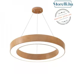 függesztett lámpa fa színű vázzal és fém testtel beltéri használatra braytron-bh16-06187 - moretti.hu