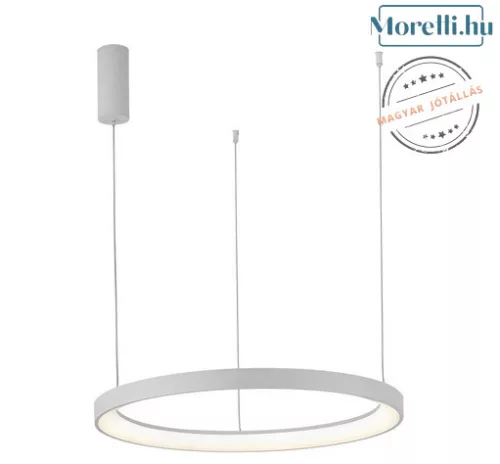 függesztett lámpa fehér színű vázzal és fém testtel beltéri használatra braytron-bh17-01280 - moretti.hu