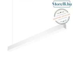 függesztett lámpa fehér színű vázzal és fém testtel beltéri használatra braytron-bn02-00600 - moretti.hu