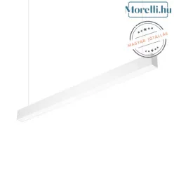 függesztett lámpa fehér színű vázzal és fém testtel beltéri használatra braytron-bn02-00630 - moretti.hu