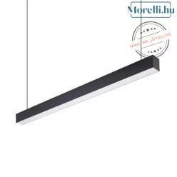 függesztett lámpa fekete színű vázzal és fém testtel beltéri használatra braytron-bn02-01501 - moretti.hu