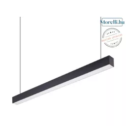 függesztett lámpa fekete színű vázzal és fém testtel beltéri használatra braytron-bn02-01531 - moretti.hu