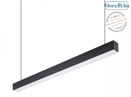 függesztett lámpa fekete színű vázzal és fém testtel beltéri használatra braytron-bn02-01531 - moretti.hu