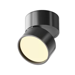   C024CL-12W2.7K-B-1 Onda Alumínium Mennyezeti Lámpa Fekete Színű LED 12 W 2700 Kelvin 850 Lumen IP20