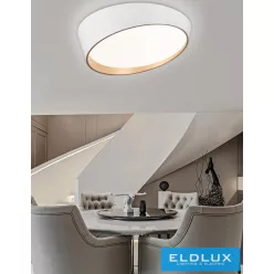   UNIVERSO mennyezeti lámpa 46w 3680lm 4000k ∅500x135mm fehér/arany