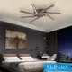 ELDLUX MEMPHIS kristályüveg mennyezeti lámpa króm 32W 4000K