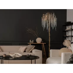 Luxus kristály állólámpa 5 x G9 - CA021/F