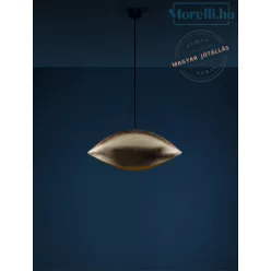 függesztett lámpa arany színű vázzal és fém testtel beltéri használatra catellani-smith-ml55lg - moretti.hu